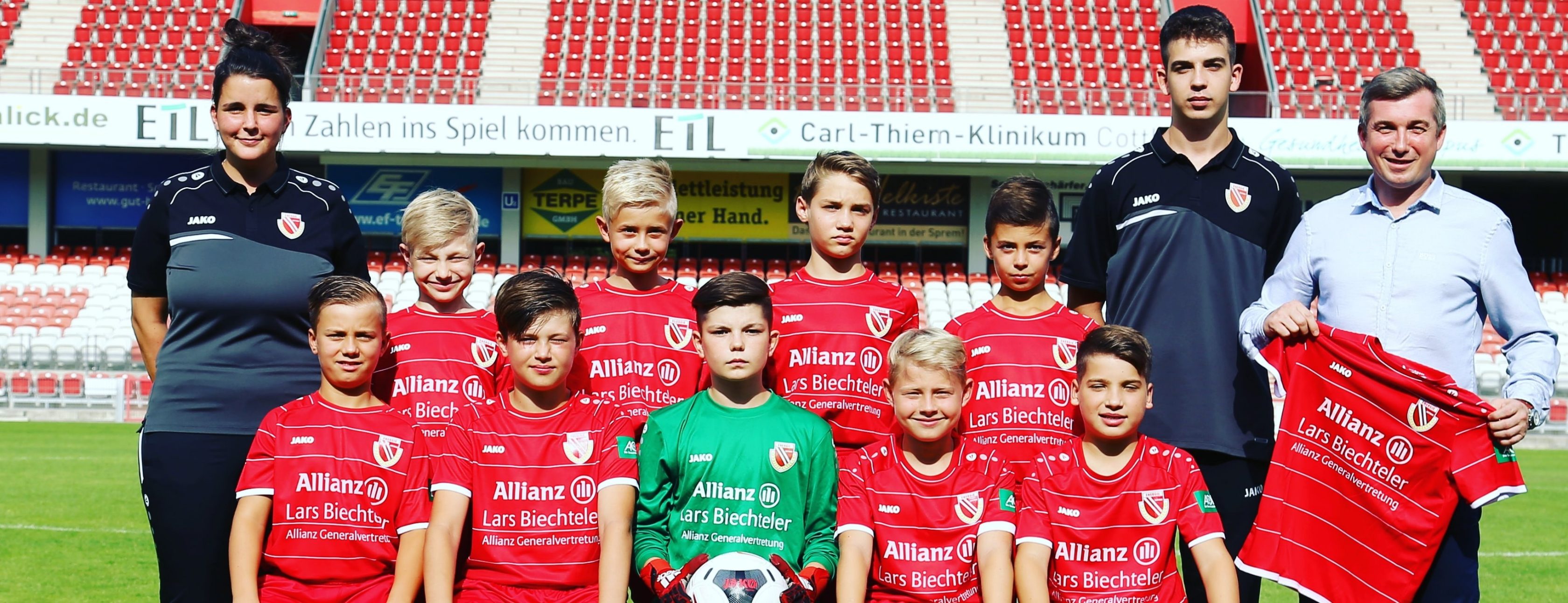 Allianz Versicherung Lars Biechteler Cottbus - FC Energie Cottbus Allianz Lars Biechteler