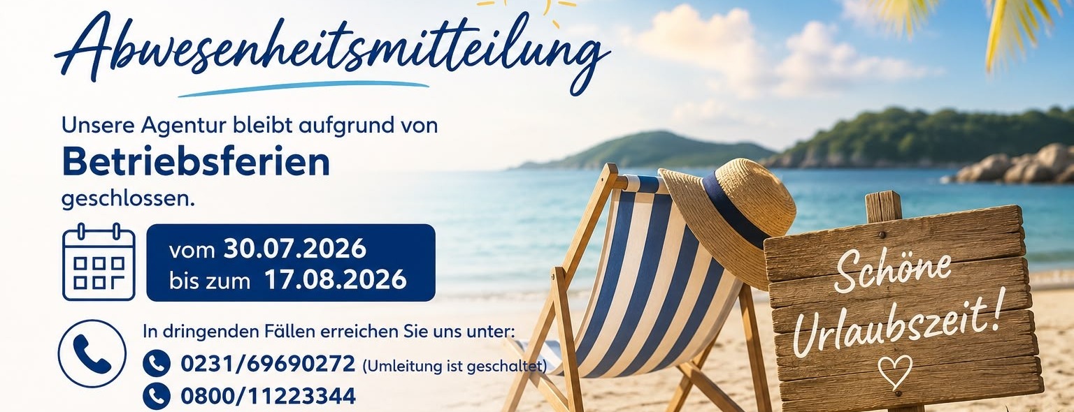 Allianz Versicherung Demir und Tabbi Anneni GbR Dortmund - Betriebsferien