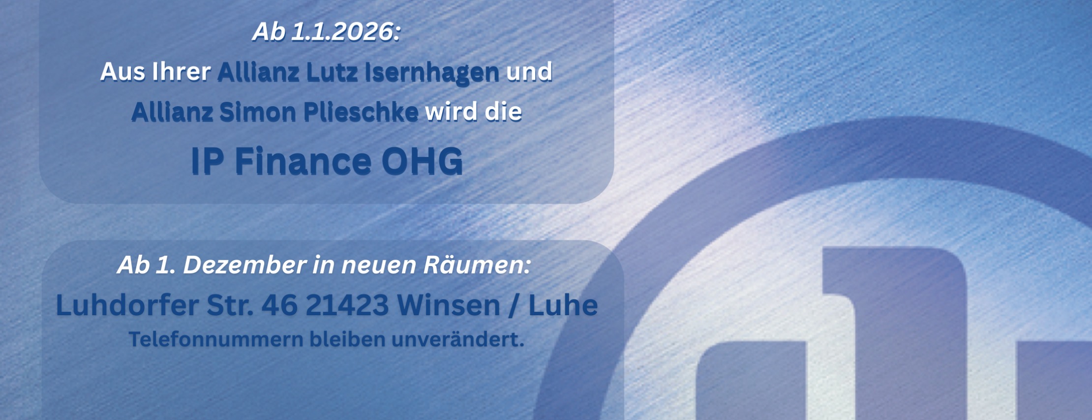 Allianz Versicherung Lutz Isernhagen Winsen Luhe - Baufi