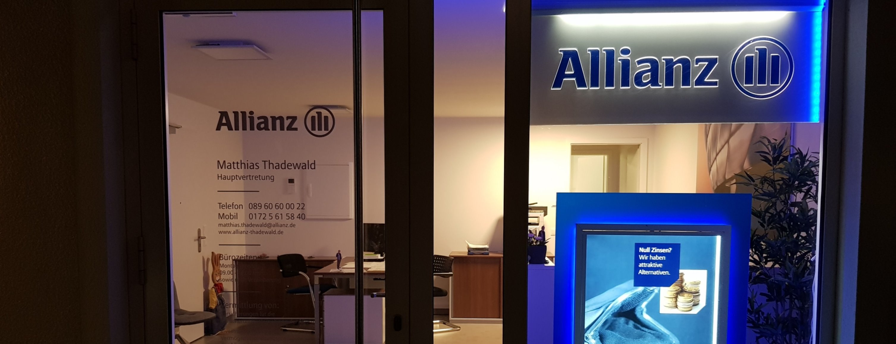 Allianz Versicherung Matthias Thadewald Putzbrunn - Titelbild