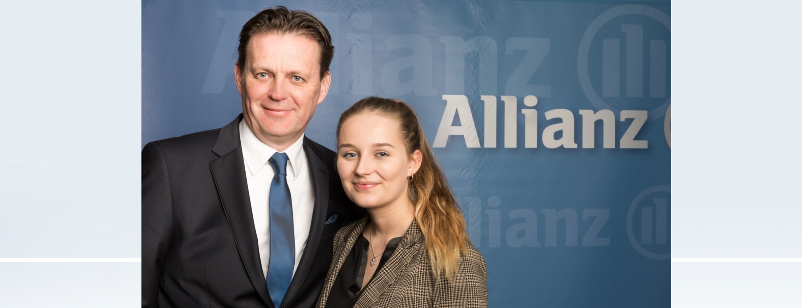 Allianz Versicherung Meik Piotter Brodersby - Vater und Tochter Generation
