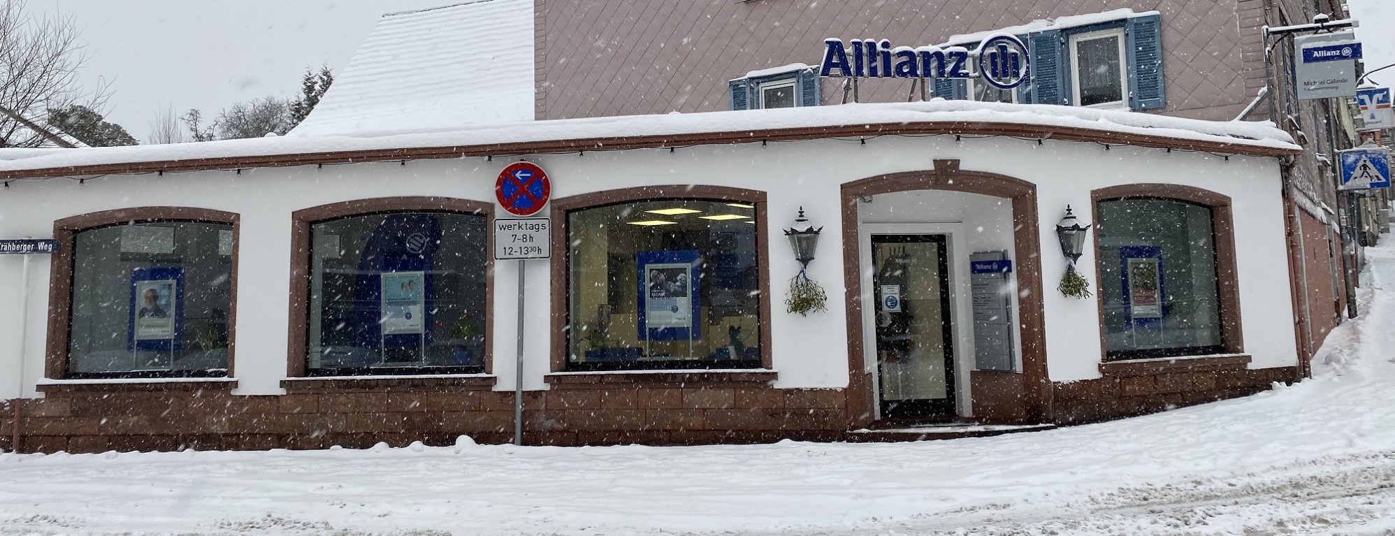 Allianz Versicherung Michael Galinski Oberzent - Titelbild Winter