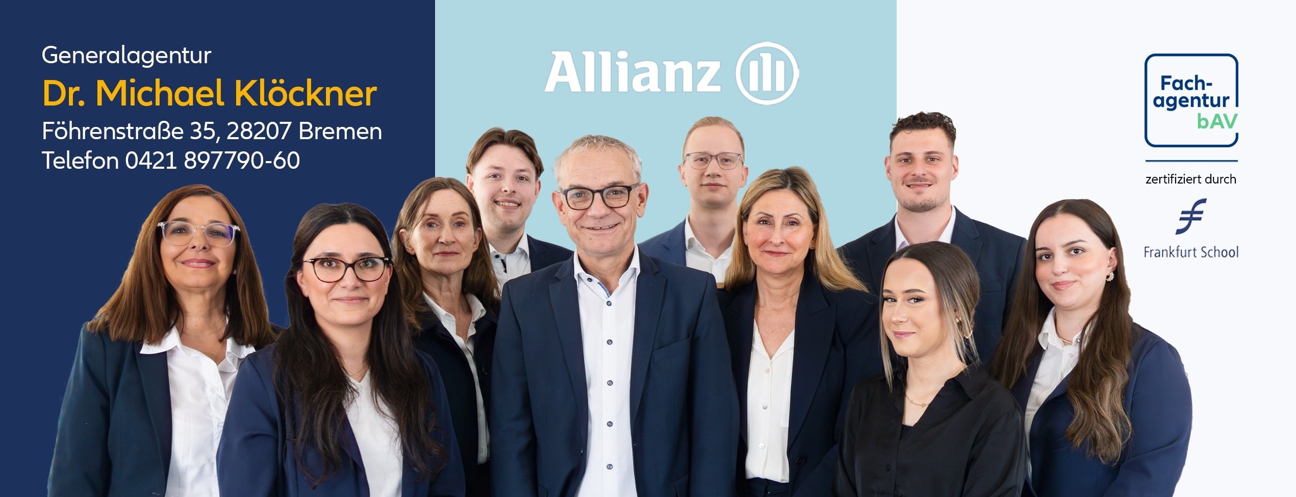 Allianz Versicherung Dr.Michael Klöckner Bremen - Ihr Allianz Team Dr. Klöckner in Bremen 2026