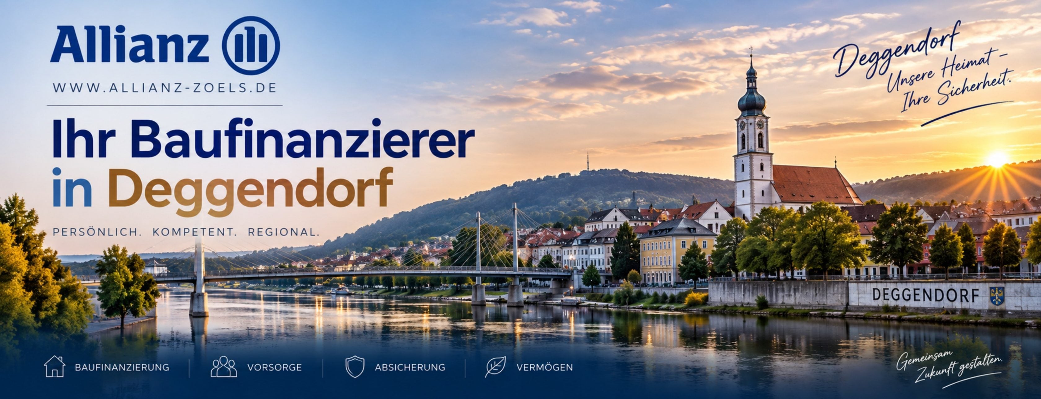 Allianz Versicherung Michael Zöls Deggendorf - Beratung auf Augenhöhe modern und traditionell