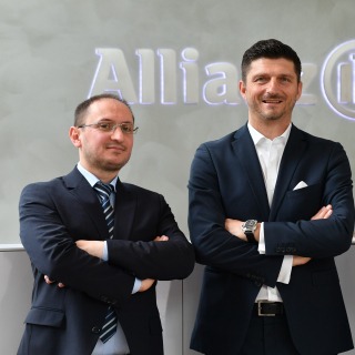 Allianz Versicherung Michele Montanari München - Dzemil Rusiti und Michele Montanari