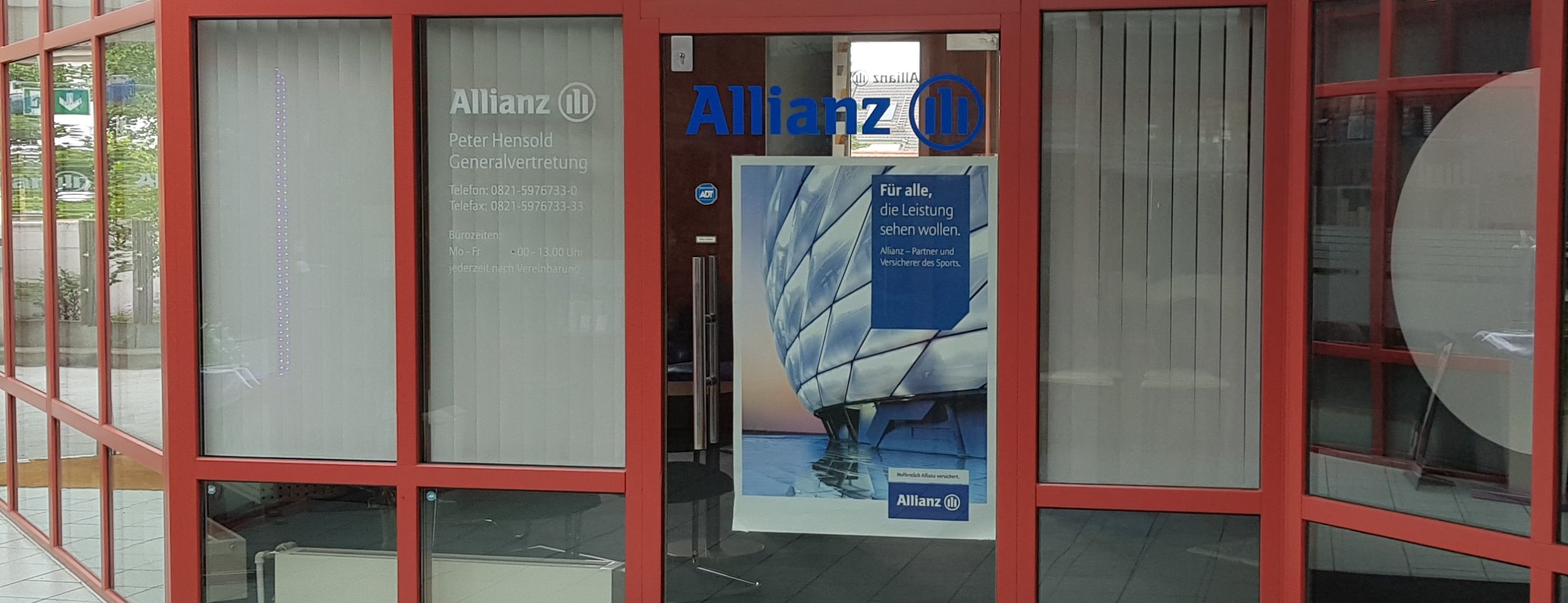 Allianz Versicherung Peter Hensold Augsburg - Beratungsqualität, Berufsunfähigkeit, Hausrat