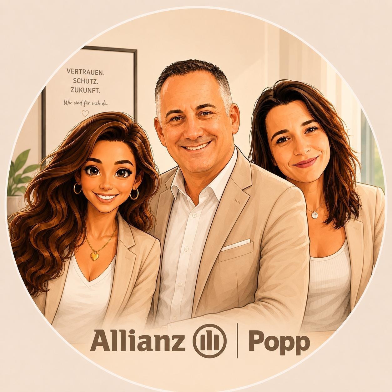Allianz Versicherung Peter Popp e.K. Heinersreuth - Allianz_Popp_Bayreuth_Persönlich_Digital_Nah