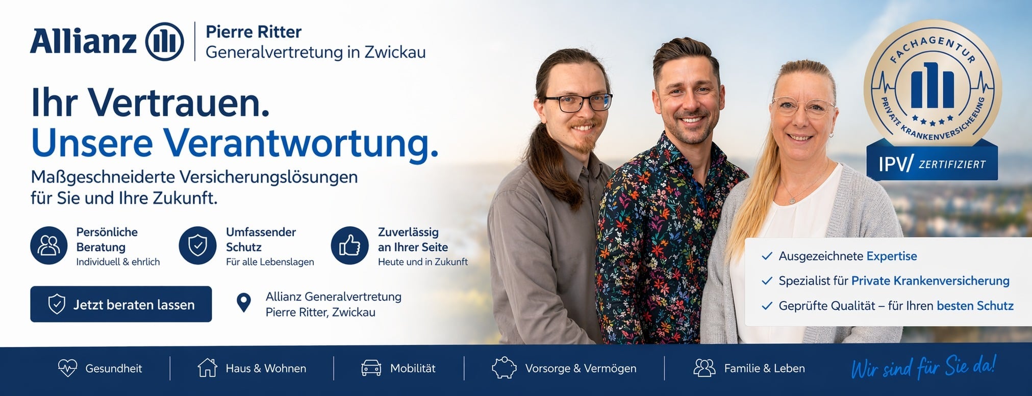 Allianz Versicherung Pierre Ritter Zwickau - private u betriebliche Krankenversicherung Zwickau