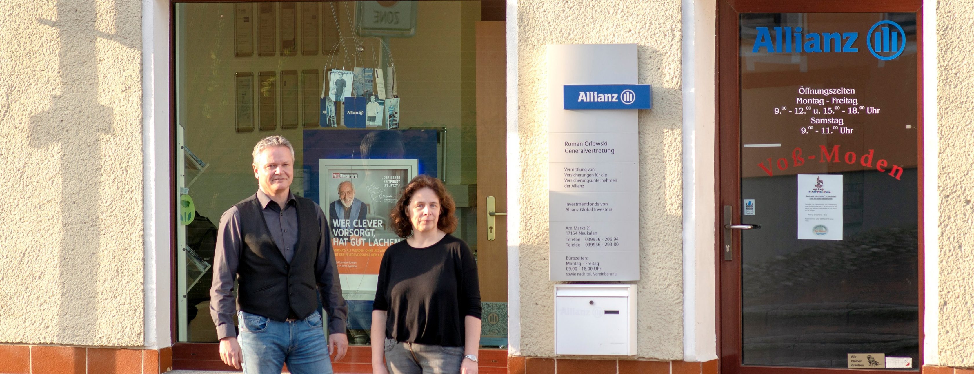 Allianz Versicherung Roman Orlowski Neukalen - unsere Agentur in Neukalen