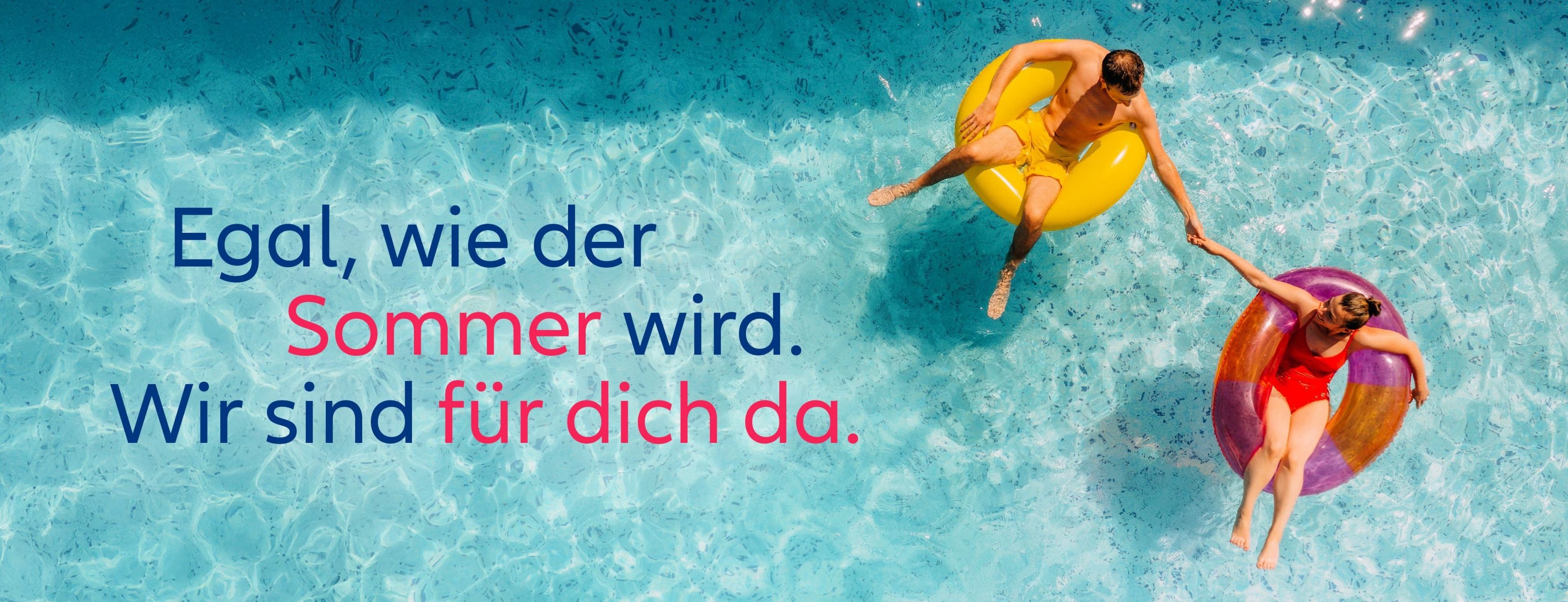 Allianz Versicherung Sascha Wiemann Lage - entspannt im Pool