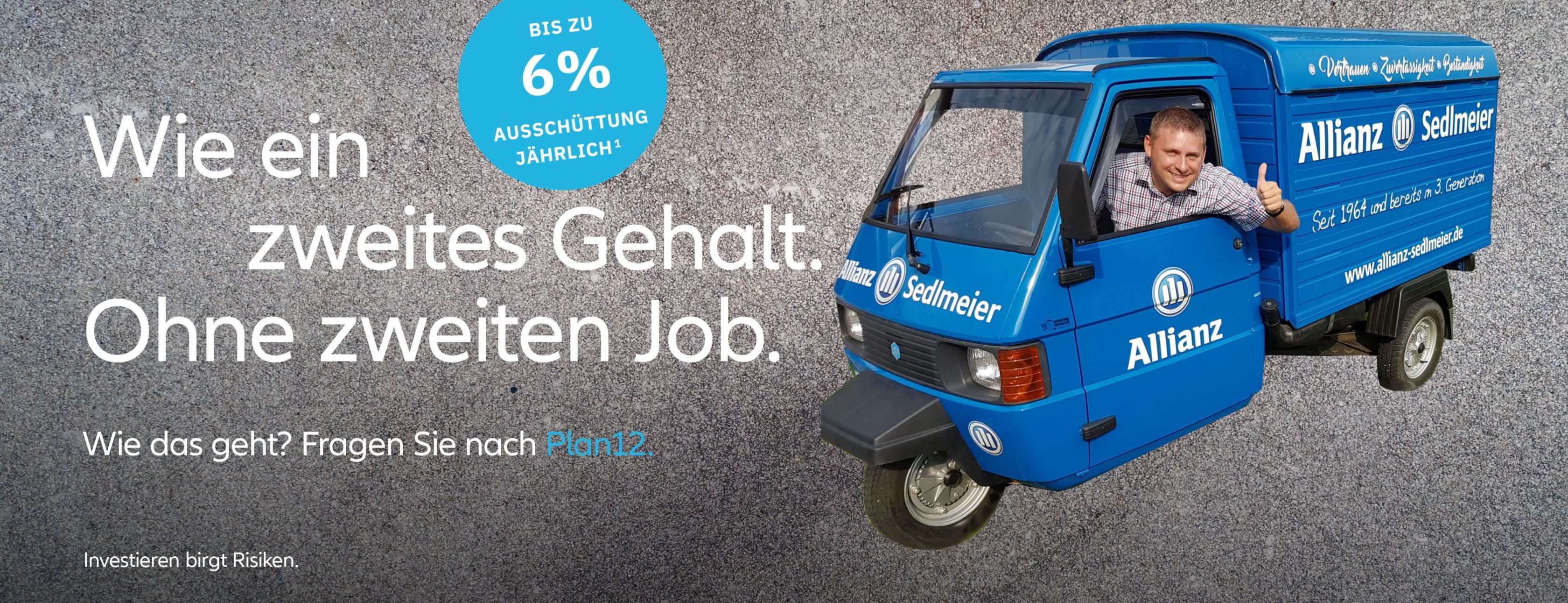 Allianz Versicherung Sedlmeier OHG Hohenthann - Tagesgeld Geldanlage Zinsen Vermögen Finanzen