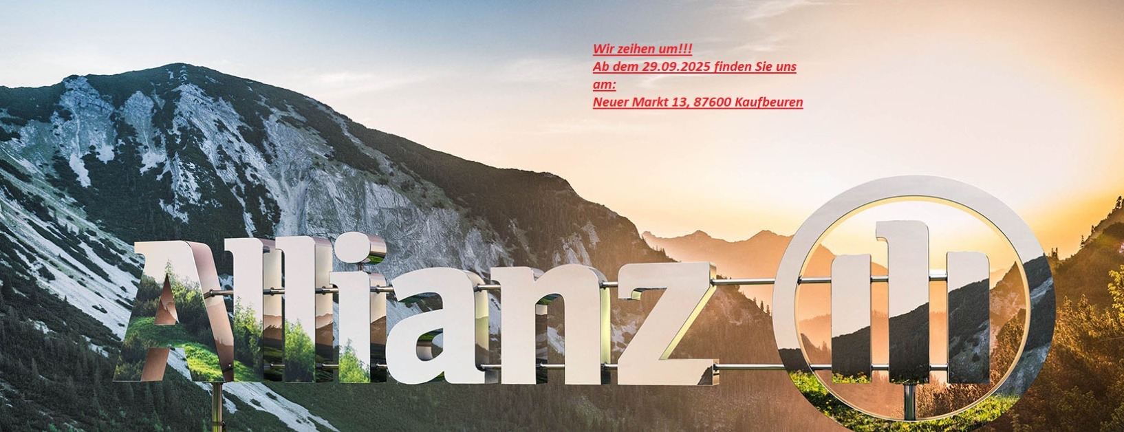 Allianz Versicherung Stephan Schier Kaufbeuren - Umzug