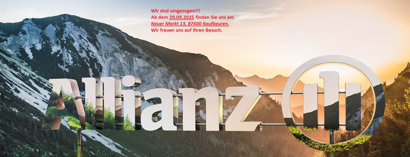 Allianz Versicherung Stephan Schier Kaufbeuren - Umzug