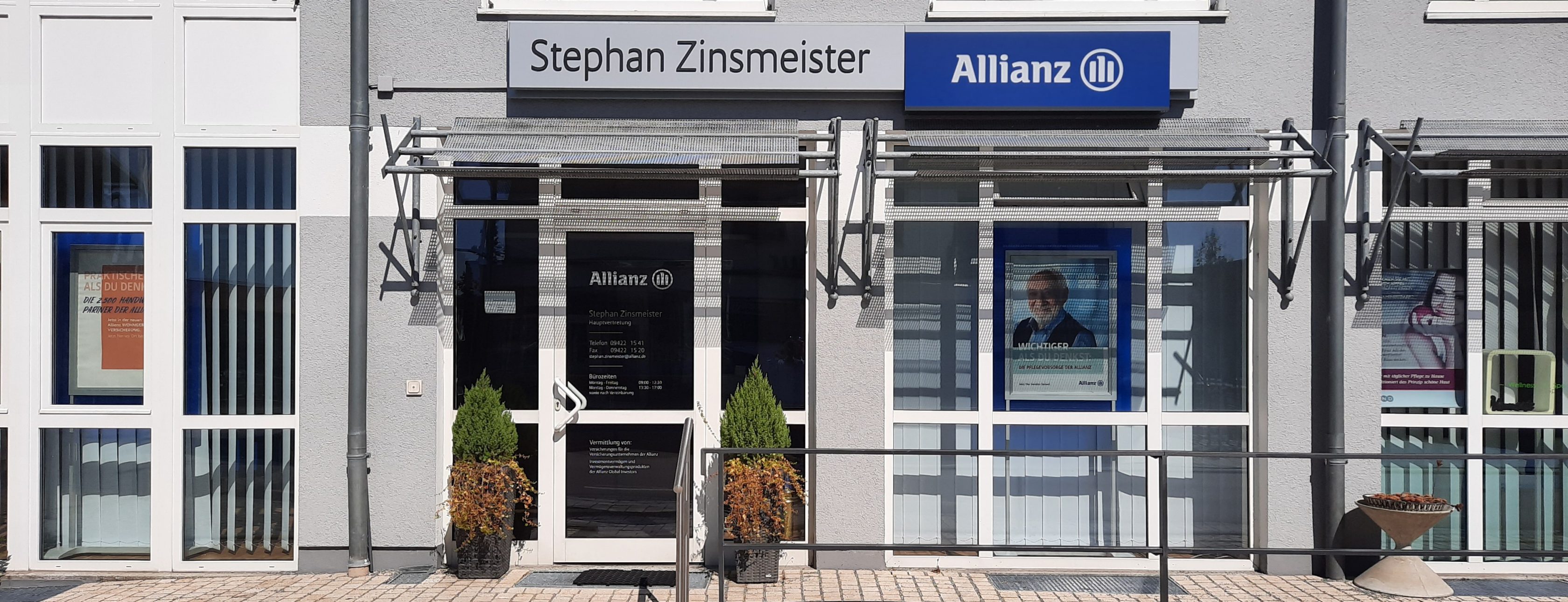 Allianz Versicherung Stephan Zinsmeister Bogen - Titelbild