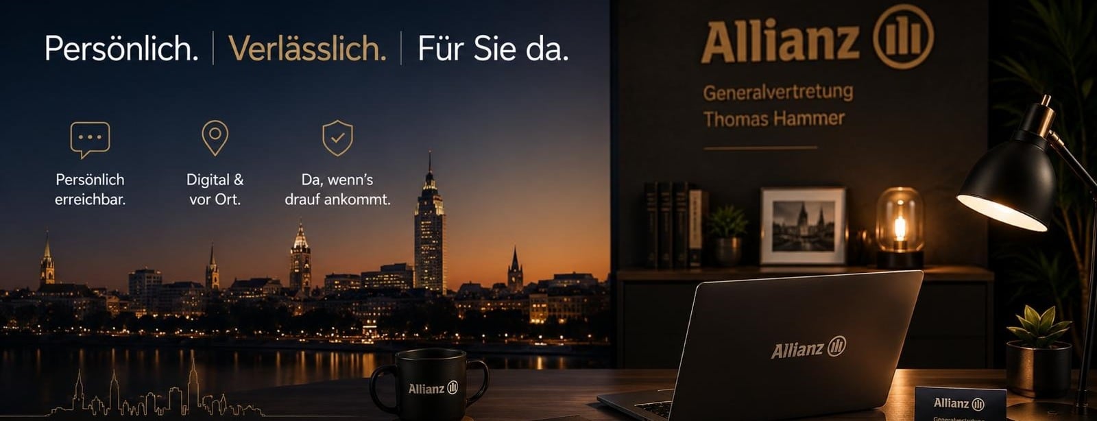 Allianz Versicherung Thomas Hammer Leipzig - Persönlich erreichbar  - digital & vor Ort