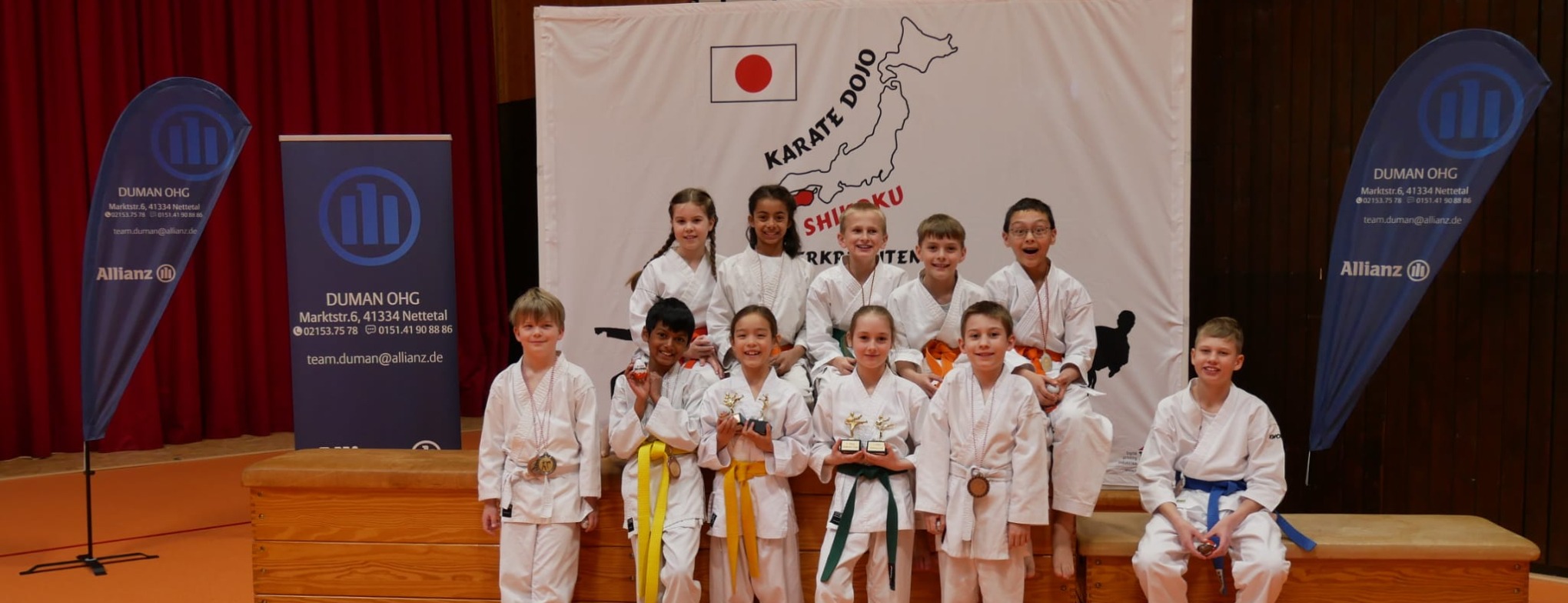 Allianz Versicherung Duman OHG Nettetal - Gemeinsam Stark Deutschland EM 2024 Shikoku Karate