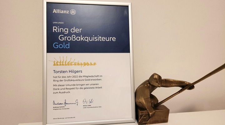 Allianz Versicherung Torsten Hilgers Dormagen - #erfolg #vertrieb #versicherung #auszeichnung 