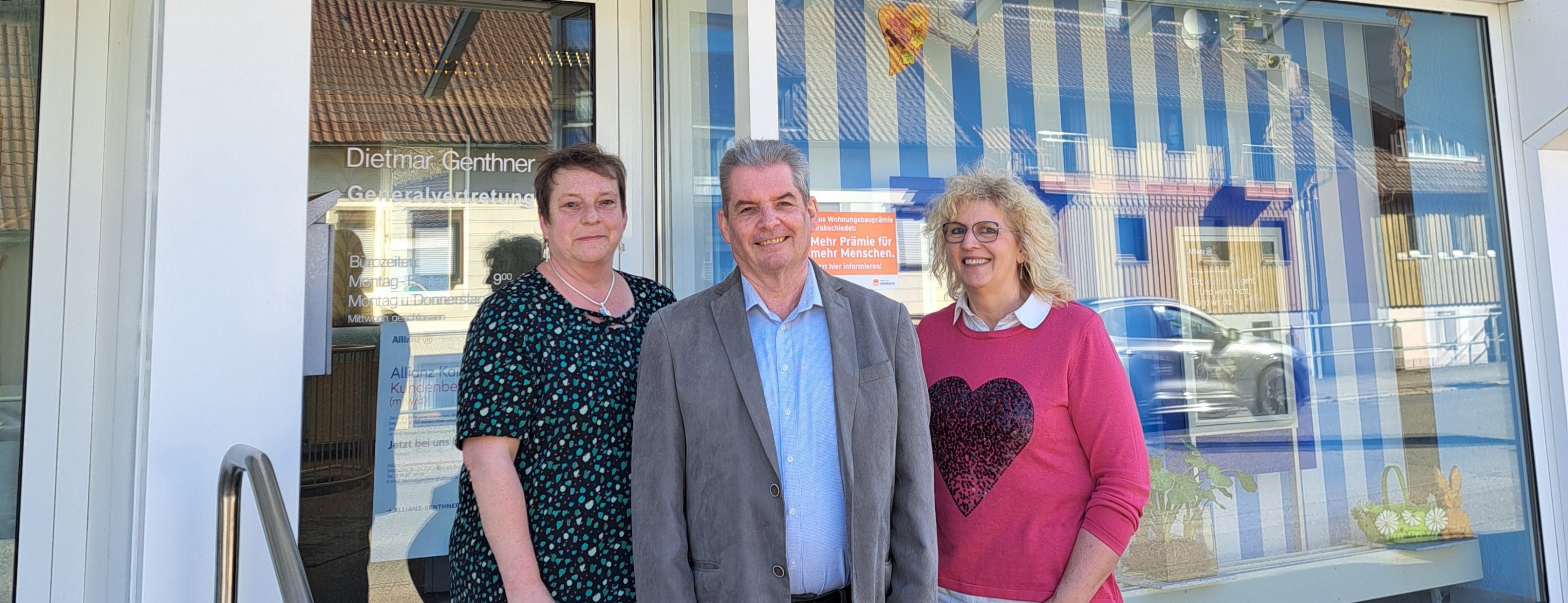 Allianz Versicherung Dietmar Genthner Bad Wildbad - Dietmar Genthner mit Mitarbeiterinnen